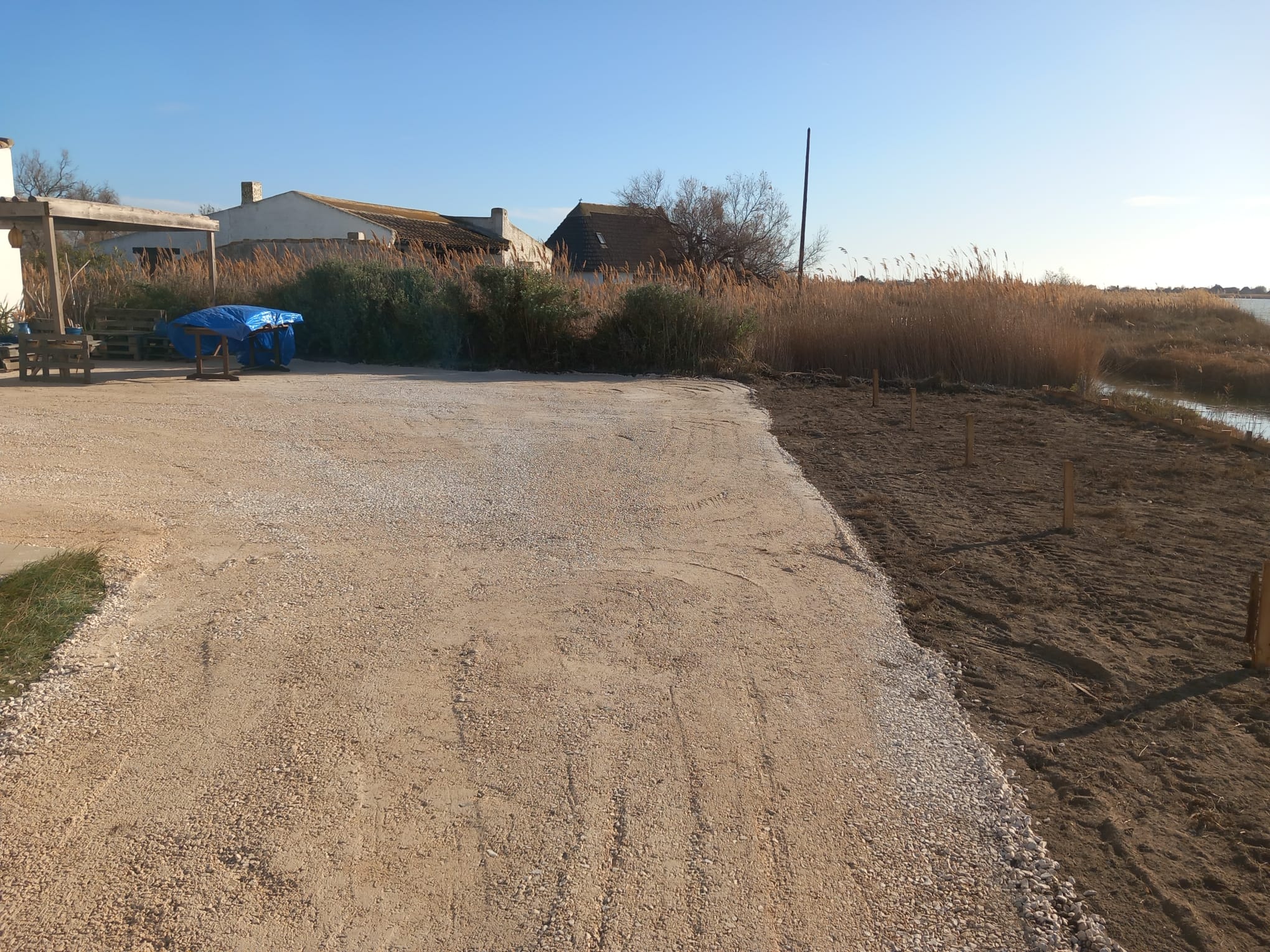 Terrassement parking